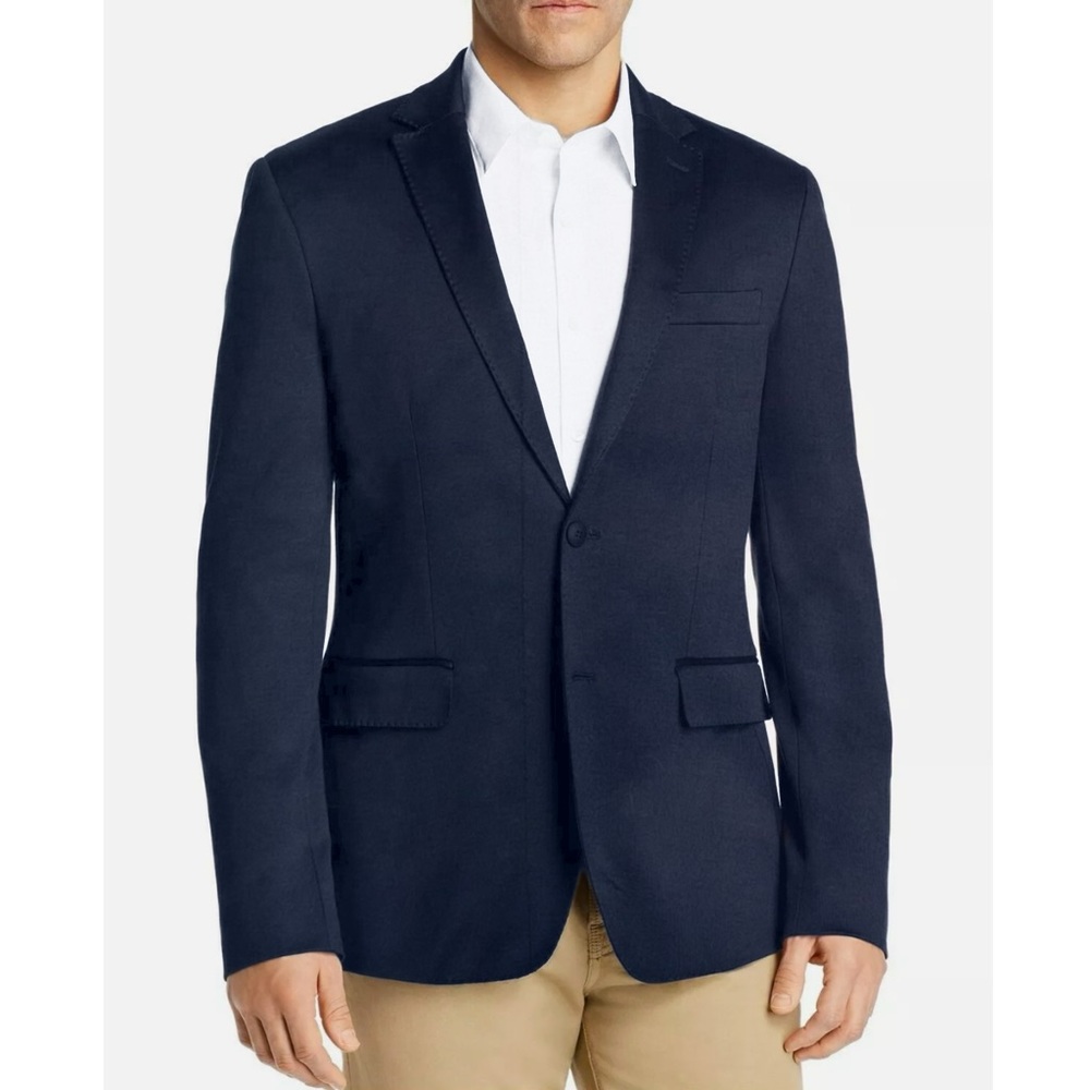 Dylan Gray Mens Navy Cotton Blazer 42R